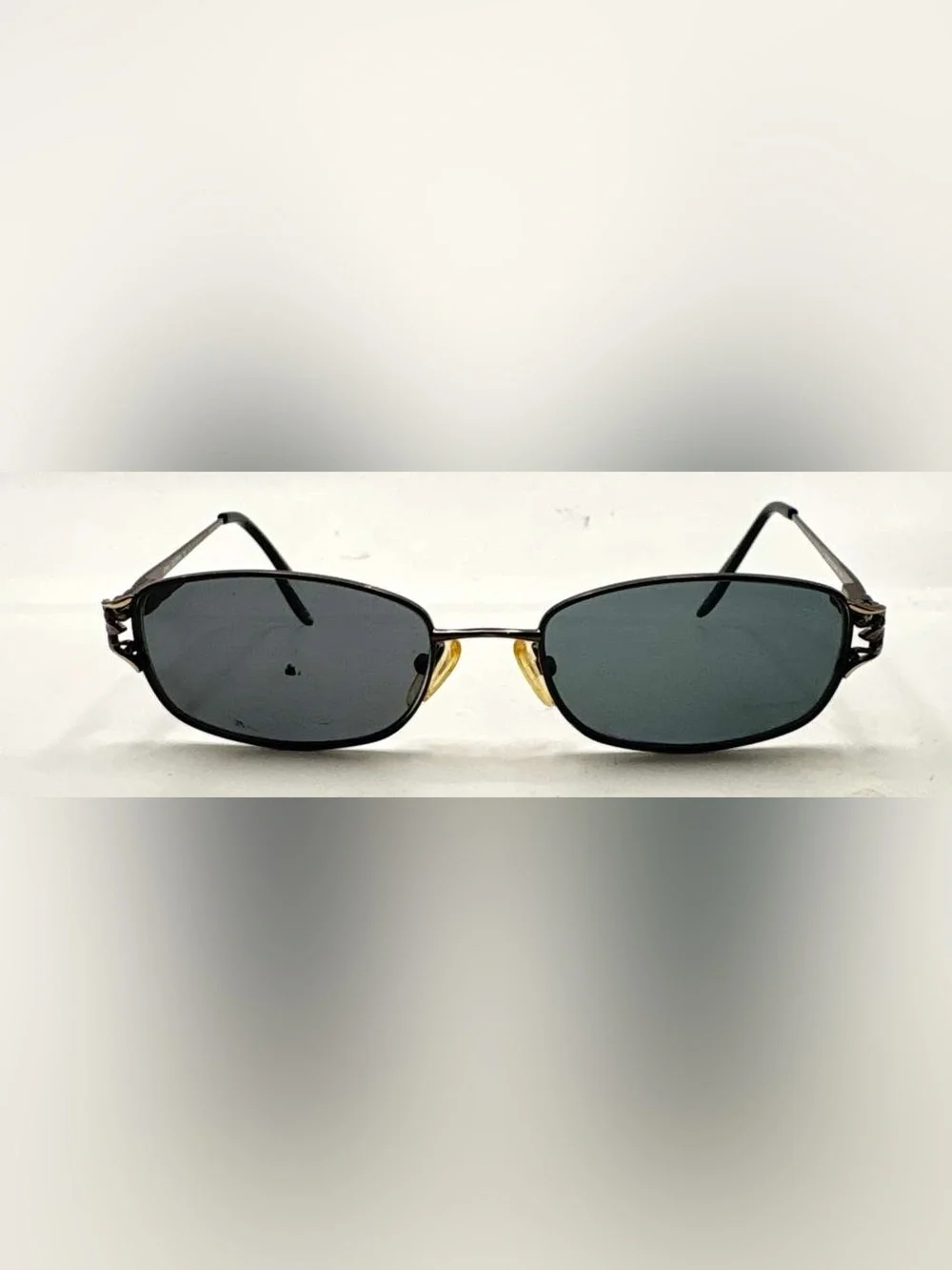 Silver Dollar Zora Gunmetal Oval Sunglasses Frames Only